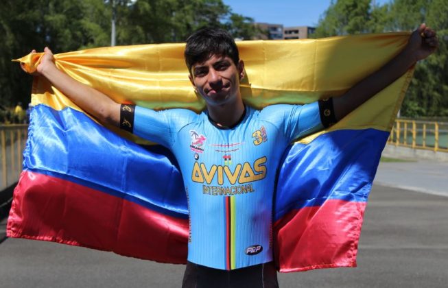 Andrés Felipe Gómez, uno de los nueve bogotanos en la Selección Colombia de Patinaje de Carreras.